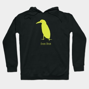 Green Heron Hoodie